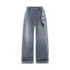 INF®️|QUẦN JEANS  WASH KHĂN TAY UNISEX INF 13552