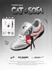 CATSOFA ™️| GIÀY SNEAKER FOOTBALL SILVER UNISEX CAT&SOFA CS25011