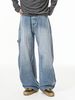 INF®️|QUẦN JEANS ỐNG RỘNG WASH UNISEX INF 13551