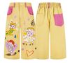 WES®️| QUẦN SHORT THÊU HOẠT HÌNH DÁNG RỘNG ỐNG ĐỨNG DÁNG LỬNG UNISEX K131