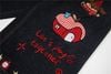 WES®️| QUẦN SHORT DENIM THÊU HOẠT HÌNH CHÚ CHÓ DÁNG RỘNG ỐNG DÁNG SUÔNG UNISEX K105
