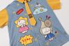 WES®️| ÁO SƠ MI NGẮN TAY THÊU HỌA TIẾT HOẠT HÌNH UNISEX 5239