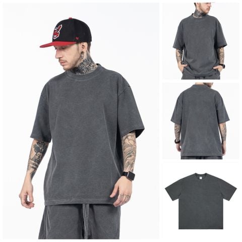 FG®️| ÁO THUN CỔ TRÒN NGẮN TAY BASIC OVERSIZE FG F601