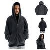 FG®️| ÁO KHOÁC HOODIE WASH THÊU LÓT LÔNG CỪU CÁCH ĐIỆU UNISEX FG F537