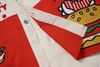 WES®️| ÁO SƠ MI NGẮN TAY THÊU HỌA TIẾT HOẠT HÌNH HELLO KITTY UNISEX 5262