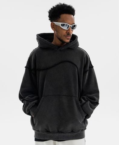 FG®️| ÁO KHOÁC HOODIE WASH RETRO THÊU LOGO CÁCH ĐIỆU UNISEX FG F508