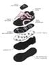 CATSOFA ™️| GIÀY SNEAKER FOOTBALL BLACK PINK UNISEX CAT&SOFA CS25011