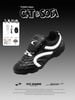 CATSOFA ™️| GIÀY SNEAKER FOOTBALL BLACK WHITE UNISEX CAT&SOFA CS25011