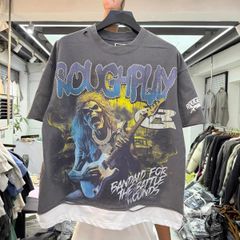FK®️| ÁO THUN NGẮN TAY CỔ TRÒN COTTON IN HÌNH KTS ĐÍNH ĐÁ R008