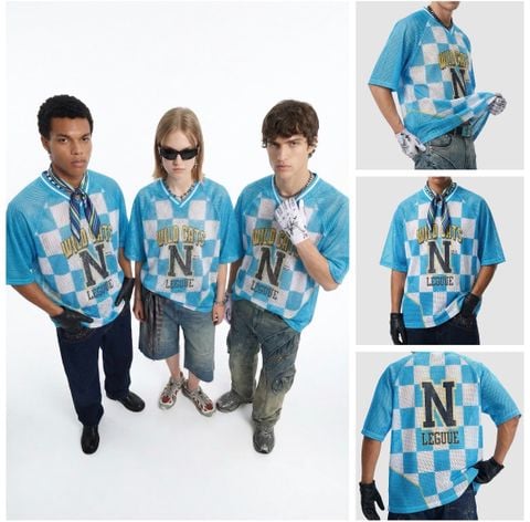 INF®️| ÁO THUN CỔ TRÒN NGẮN TAY THỂ THAO VẢI THOÁNG KHI IN KTS OVERSIZEUNISEX INF 8485