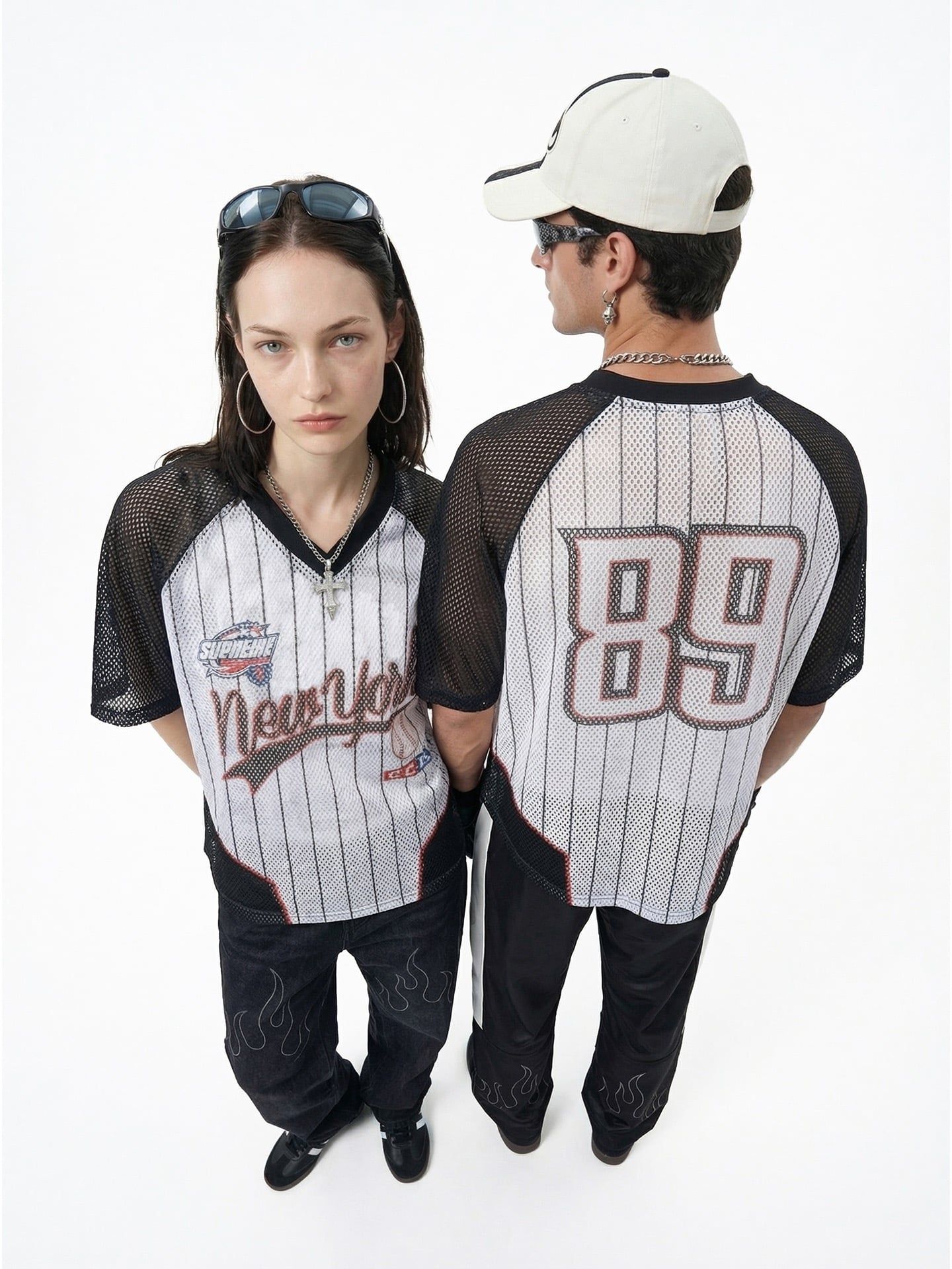 INF®️| ÁO THUN CỔ TRÒN NGẮN TAY THỂ THAO VẢI THOÁNG KHI IN KTS SỐ 89 OVERSIZEUNISEX INF 8484