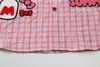 WES®️| ÁO SƠ MI NGẮN TAY THÊU HỌA TIẾT HOẠT HELLO KITTY UNISEX YH985