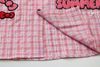 WES®️| ÁO SƠ MI NGẮN TAY THÊU HỌA TIẾT HOẠT HELLO KITTY UNISEX YH985