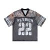 INF®️| ÁO THUN CỔ TRÒN NGẮN TAY THỂ THAO VẢI THOÁNG KHI IN KTS SỐ 22 OVERSIZEUNISEX INF 8506