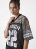 INF®️| ÁO THUN CỔ TRÒN NGẮN TAY THỂ THAO VẢI THOÁNG KHI IN KTS SỐ 22 OVERSIZEUNISEX INF 8506