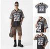 INF®️| ÁO THUN CỔ TRÒN NGẮN TAY THỂ THAO VẢI THOÁNG KHI IN KTS SỐ 22 OVERSIZEUNISEX INF 8506