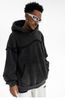 FG®️| ÁO KHOÁC HOODIE WASH RETRO THÊU LOGO CÁCH ĐIỆU UNISEX FG F508