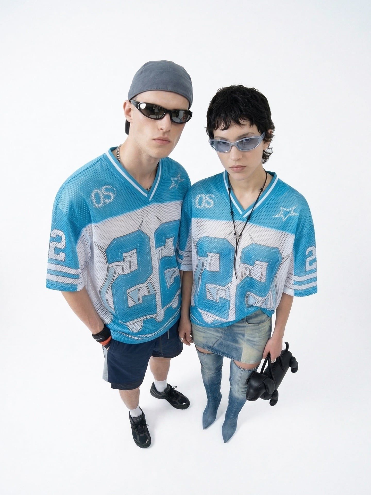 INF®️| ÁO THUN CỔ TRÒN NGẮN TAY THỂ THAO VẢI THOÁNG KHI IN KTS SỐ 22 OVERSIZEUNISEX INF 8493