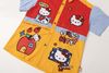 WES®️| ÁO SƠ MI NGẮN TAY THÊU HỌA TIẾT HOẠT HÌNH HELLO KITTY UNISEX 5224