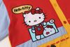 WES®️| ÁO SƠ MI NGẮN TAY THÊU HỌA TIẾT HOẠT HÌNH HELLO KITTY UNISEX 5224