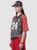 INF®️| ÁO THUN CỔ TRÒN NGẮN TAY THỂ THAO VẢI THOÁNG KHI IN KTS SỐ 24 OVERSIZEUNISEX INF 8582