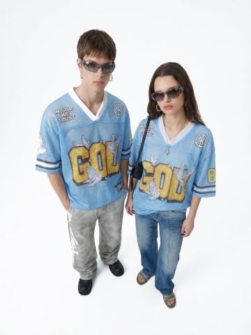 INF®️| ÁO THUN CỔ TRÒN NGẮN TAY THỂ THAO VẢI THOÁNG KHI IN KTS  OVERSIZEUNISEX INF 8499