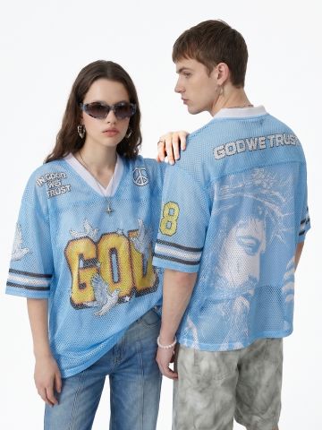 INF®️| ÁO THUN CỔ TRÒN NGẮN TAY THỂ THAO VẢI THOÁNG KHI IN KTS  OVERSIZEUNISEX INF 8499