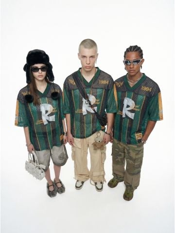 INF®️| ÁO THUN CỔ TRÒN NGẮN TAY THỂ THAO VẢI THOÁNG KHI IN KTS SỐ 84 OVERSIZEUNISEX INF 8498