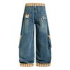 QUẦN JEANS THÊU HỌA TIẾT HOẠT HÌNH UNISEX J780