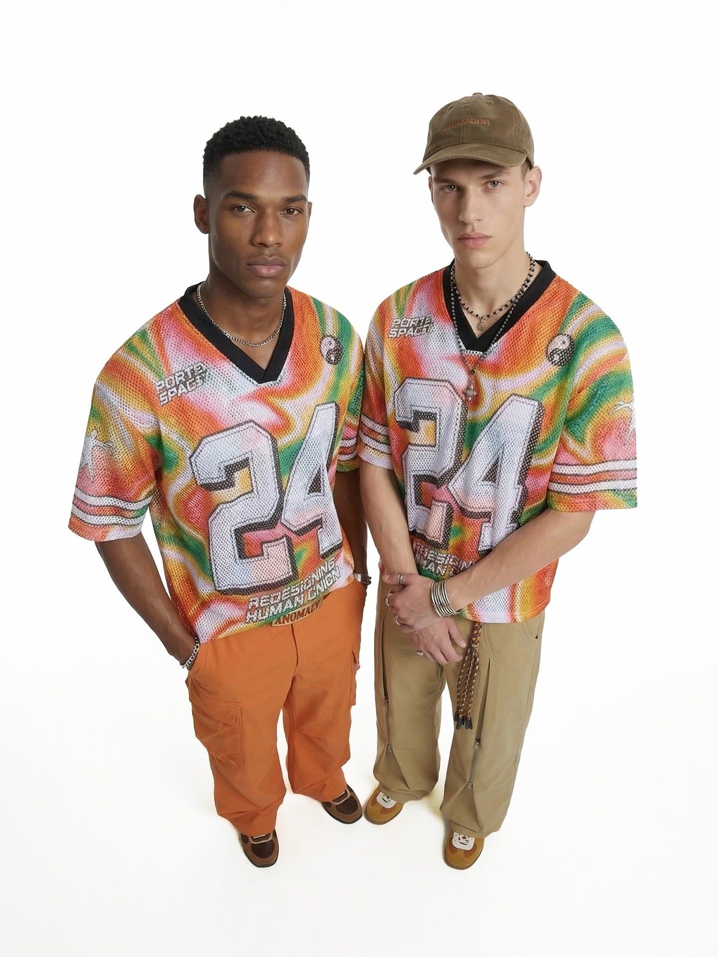 INF®️| ÁO THUN CỔ TRÒN NGẮN TAY THỂ THAO VẢI THOÁNG KHI IN KTS SỐ 24 OVERSIZEUNISEX INF 8505