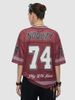 INF®️| ÁO THUN CỔ TRÒN NGẮN TAY THỂ THAO VẢI THOÁNG KHI IN KTS SỐ 74 OVERSIZEUNISEX INF 8494
