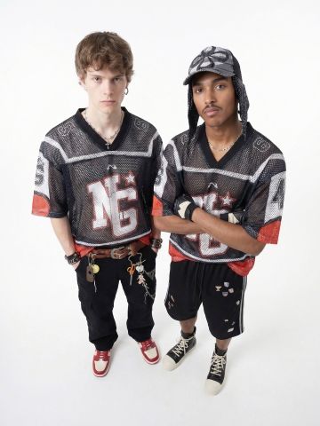 INF®️| ÁO THUN CỔ TRÒN NGẮN TAY THỂ THAO VẢI THOÁNG KHI IN KTS SỐ 24 OVERSIZEUNISEX INF 8492