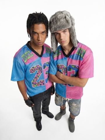 INF®️| ÁO THUN CỔ TRÒN NGẮN TAY THỂ THAO VẢI THOÁNG KHI IN KTS SỐ 23 OVERSIZEUNISEX INF 8497