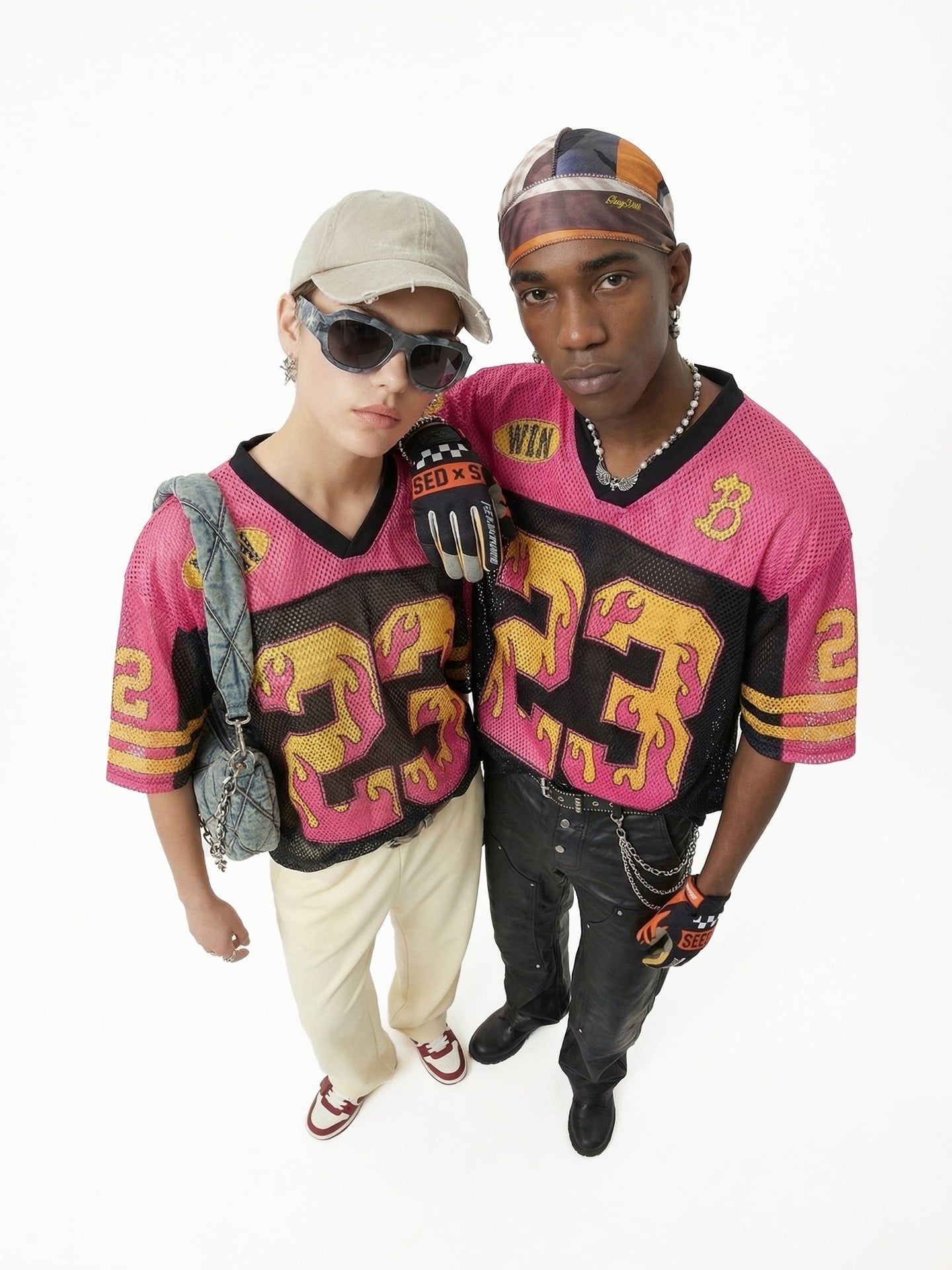 INF®️| ÁO THUN CỔ TRÒN NGẮN TAY THỂ THAO VẢI THOÁNG KHI IN KTS SỐ 23 OVERSIZEUNISEX INF 8500
