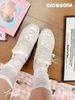 CATSOFA ™️| GIÀY SNEAKER  WHITE UNISEX CAT&SOFA CS25011