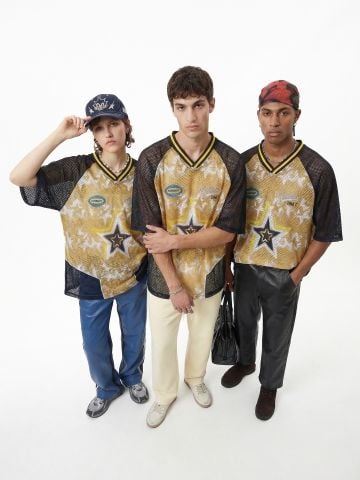 INF®️| ÁO THUN CỔ TRÒN NGẮN TAY THỂ THAO VẢI THOÁNG KHI IN KTS OVERSIZEUNISEX INF 8483