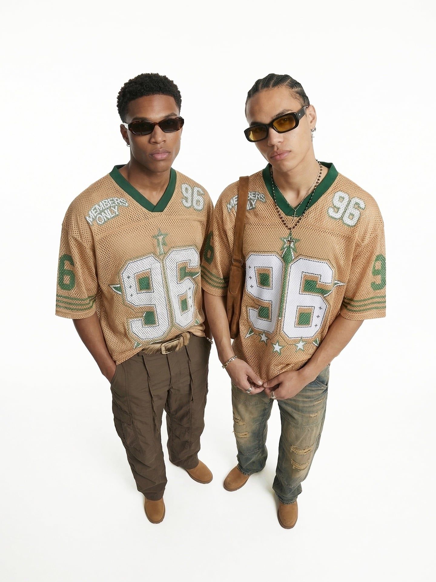 INF®️| ÁO THUN CỔ TRÒN NGẮN TAY THỂ THAO VẢI THOÁNG KHI IN KTS SỐ 96 OVERSIZEUNISEX INF 8501