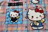 WES®️| ÁO SƠ MI NGẮN TAY THÊU HỌA TIẾT HOẠT HÌNH HELLO KITTY UNISEX YH981