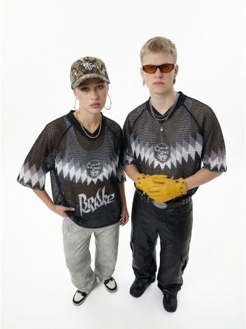 INF®️| ÁO THUN CỔ TRÒN NGẮN TAY THỂ THAO VẢI THOÁNG KHI IN KTS SỐ 18 OVERSIZEUNISEX INF 8481