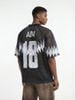 INF®️| ÁO THUN CỔ TRÒN NGẮN TAY THỂ THAO VẢI THOÁNG KHI IN KTS SỐ 18 OVERSIZEUNISEX INF 8481