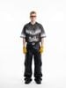 INF®️| ÁO THUN CỔ TRÒN NGẮN TAY THỂ THAO VẢI THOÁNG KHI IN KTS SỐ 18 OVERSIZEUNISEX INF 8481