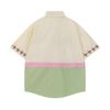 WES®️| ÁO SƠ MI NGẮN TAY THÊU HỌA TIẾT HOẠT HÌNH HELLO KITTY UNISEX 5237