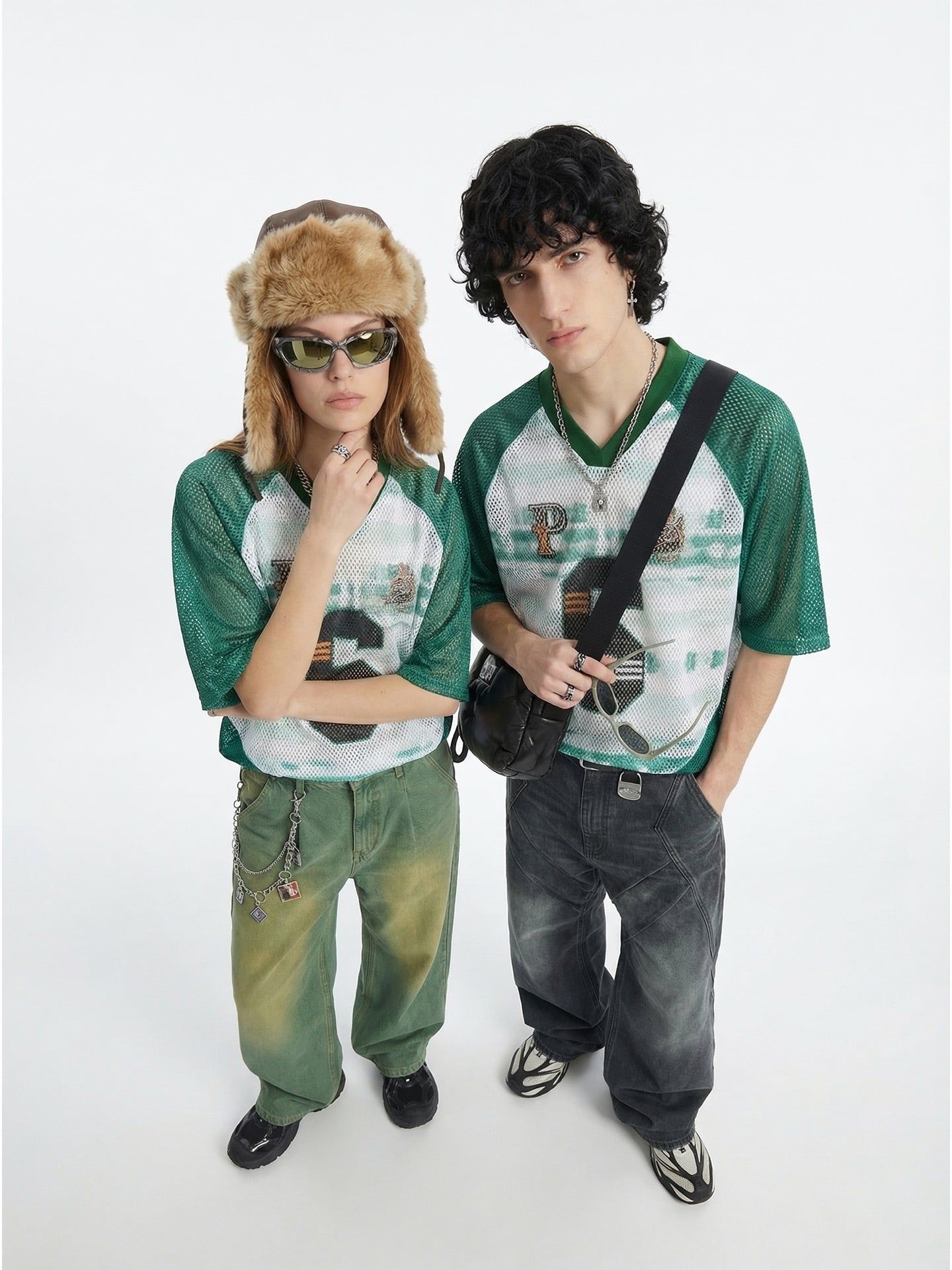 INF®️| ÁO THUN CỔ TRÒN NGẮN TAY THỂ THAO VẢI THOÁNG KHI IN KTS SỐ 6 OVERSIZEUNISEX INF 8477