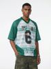 INF®️| ÁO THUN CỔ TRÒN NGẮN TAY THỂ THAO VẢI THOÁNG KHI IN KTS SỐ 6 OVERSIZEUNISEX INF 8477