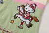 WES®️| ÁO SƠ MI NGẮN TAY THÊU HỌA TIẾT HOẠT HÌNH HELLO KITTY UNISEX 5237