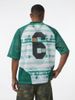 INF®️| ÁO THUN CỔ TRÒN NGẮN TAY THỂ THAO VẢI THOÁNG KHI IN KTS SỐ 6 OVERSIZEUNISEX INF 8477