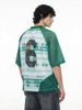 INF®️| ÁO THUN CỔ TRÒN NGẮN TAY THỂ THAO VẢI THOÁNG KHI IN KTS SỐ 6 OVERSIZEUNISEX INF 8477