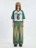 INF®️| ÁO THUN CỔ TRÒN NGẮN TAY THỂ THAO VẢI THOÁNG KHI IN KTS SỐ 6 OVERSIZEUNISEX INF 8477