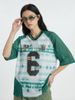 INF®️| ÁO THUN CỔ TRÒN NGẮN TAY THỂ THAO VẢI THOÁNG KHI IN KTS SỐ 6 OVERSIZEUNISEX INF 8477