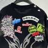 FK®️| ÁO THUN NGẮN TAY CỔ TRÒN COTTON IN HÌNH KTS ĐÍNH ĐÁ FK10